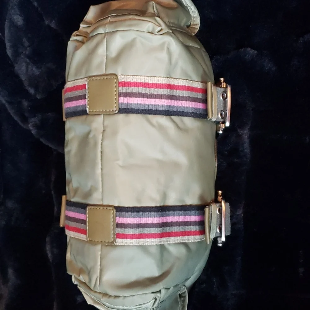 Guang Tong Army Green Nylon Purse Bag - Picture 4 of 9
